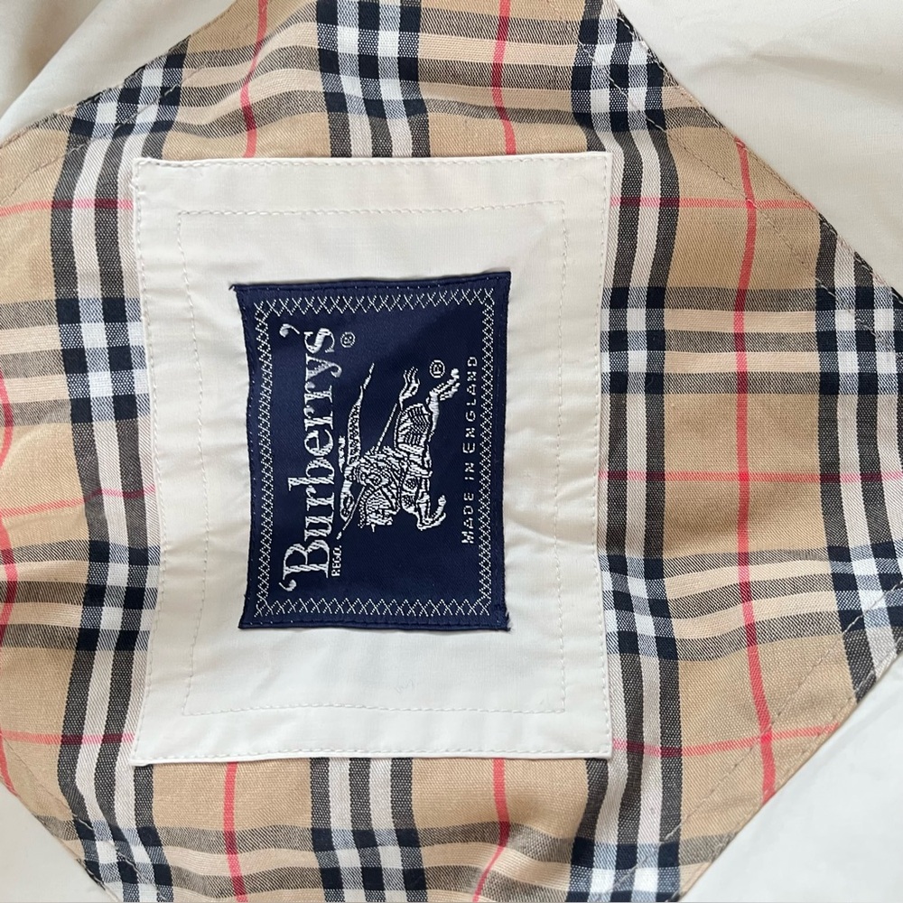 Burberry's Classic Check Pattern lined Trench - image 2